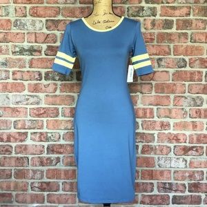 LuLaRoe Julia Dress Small Fits 4-6 NWT!